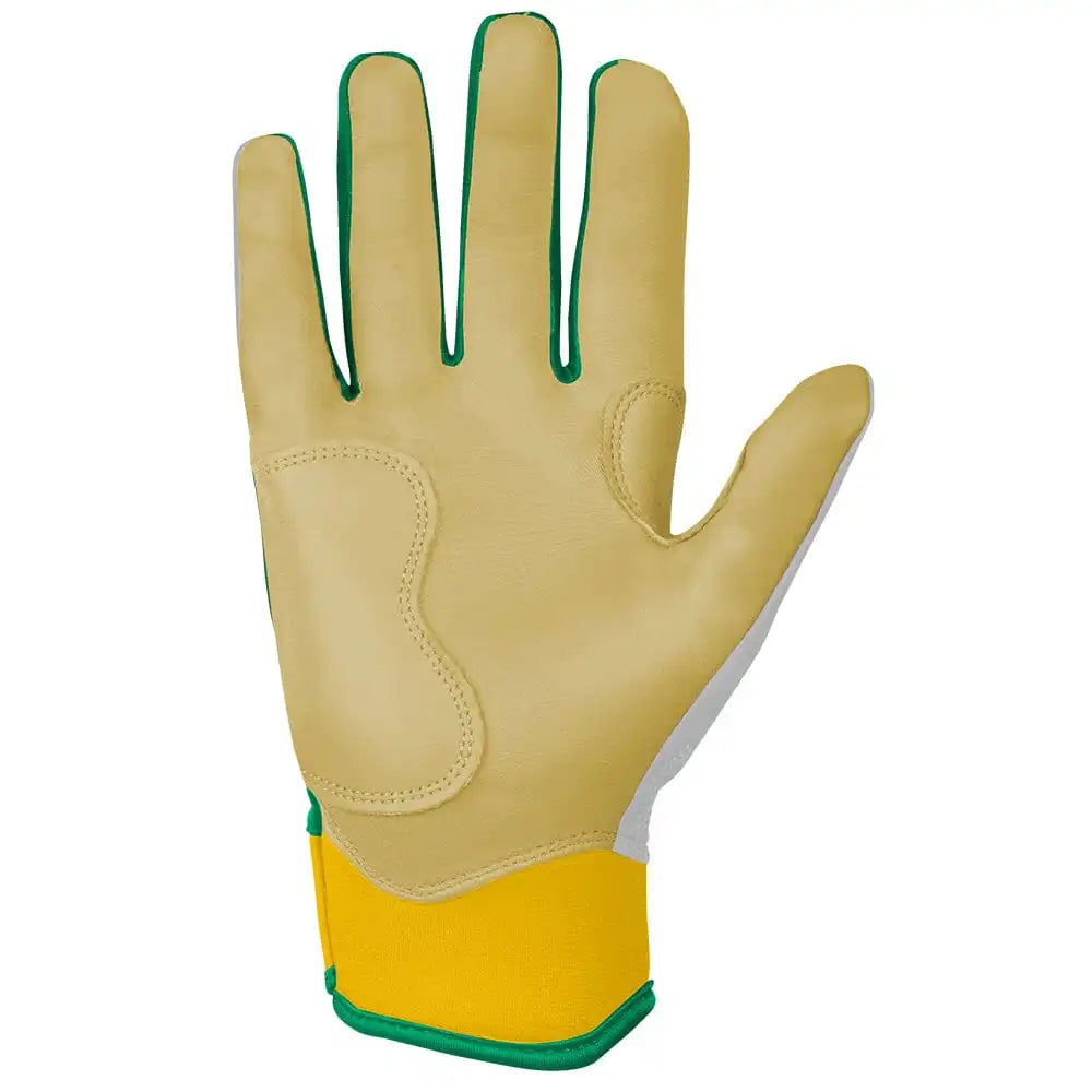 Nick Kurtz Signature Series Short Cuff Batting Gloves - Vegas White Secondary image