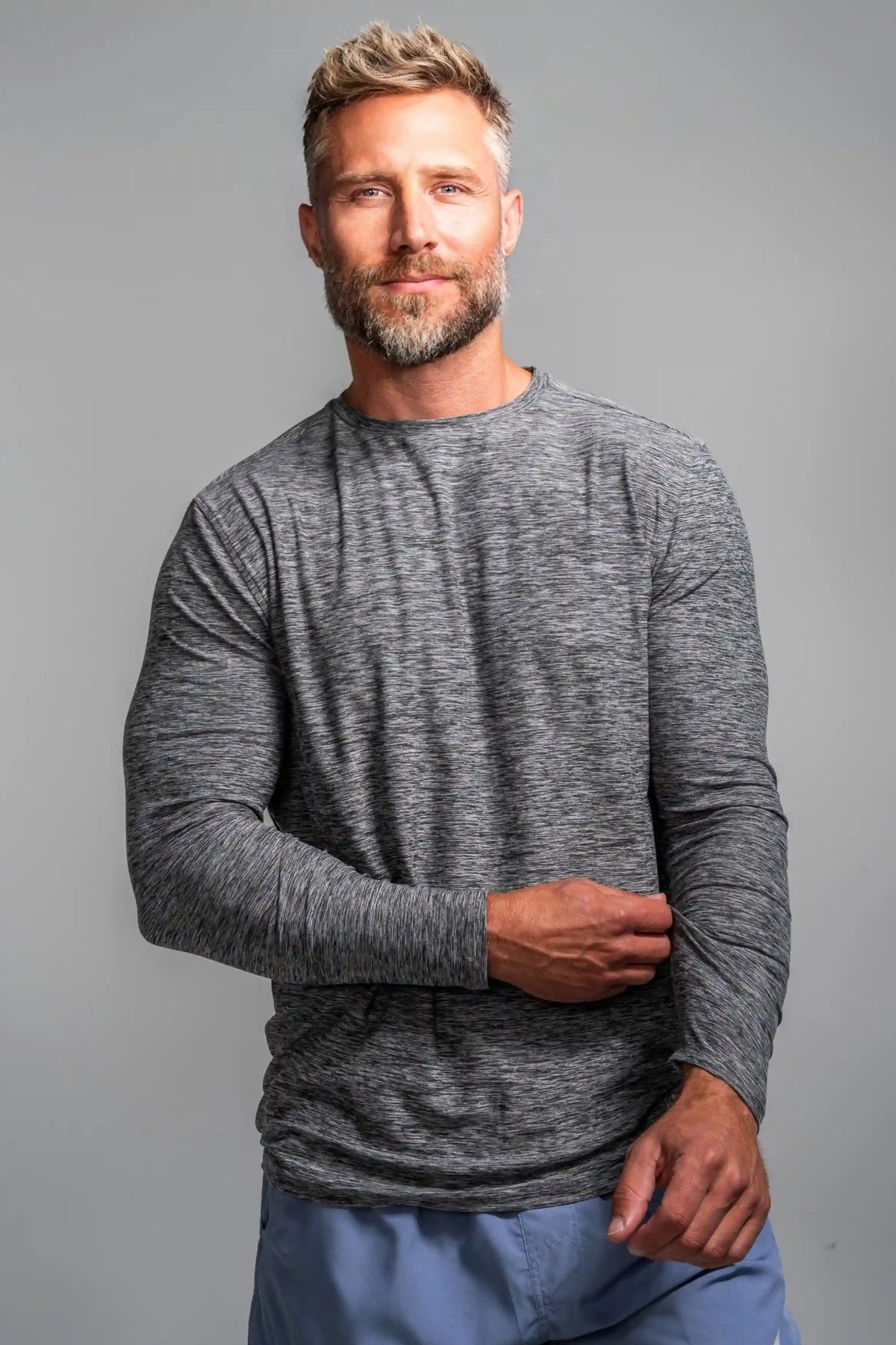 SuperSoft Long Sleeve Shirt - Grey Main image
