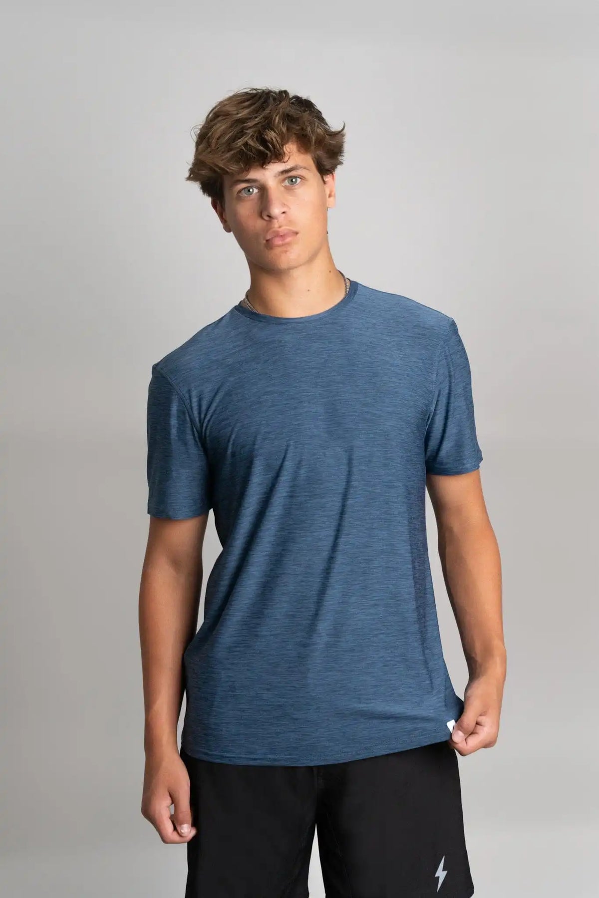 SuperSoft Short Sleeve Shirt - Navy Main image