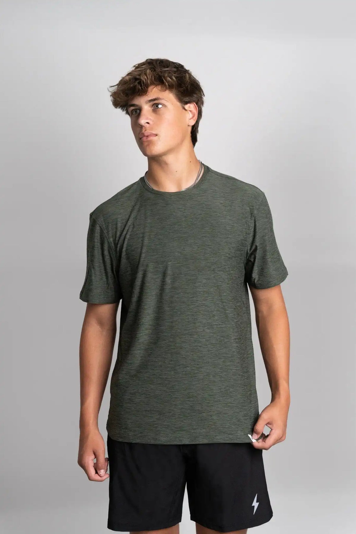 SuperSoft Short Sleeve Shirt - Olive Green Main image