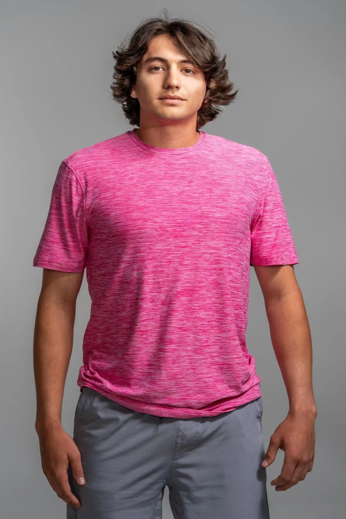 SuperSoft Short Sleeve Shirt - Pink Main image