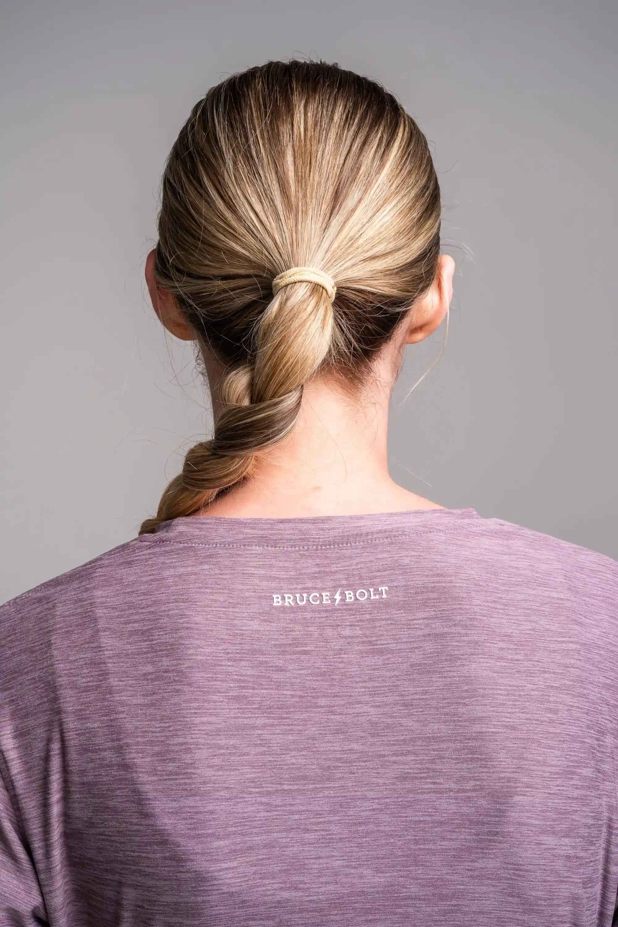 Women's SuperSoft BOLT Long Sleeve Shirt - Cranberry Secondary image