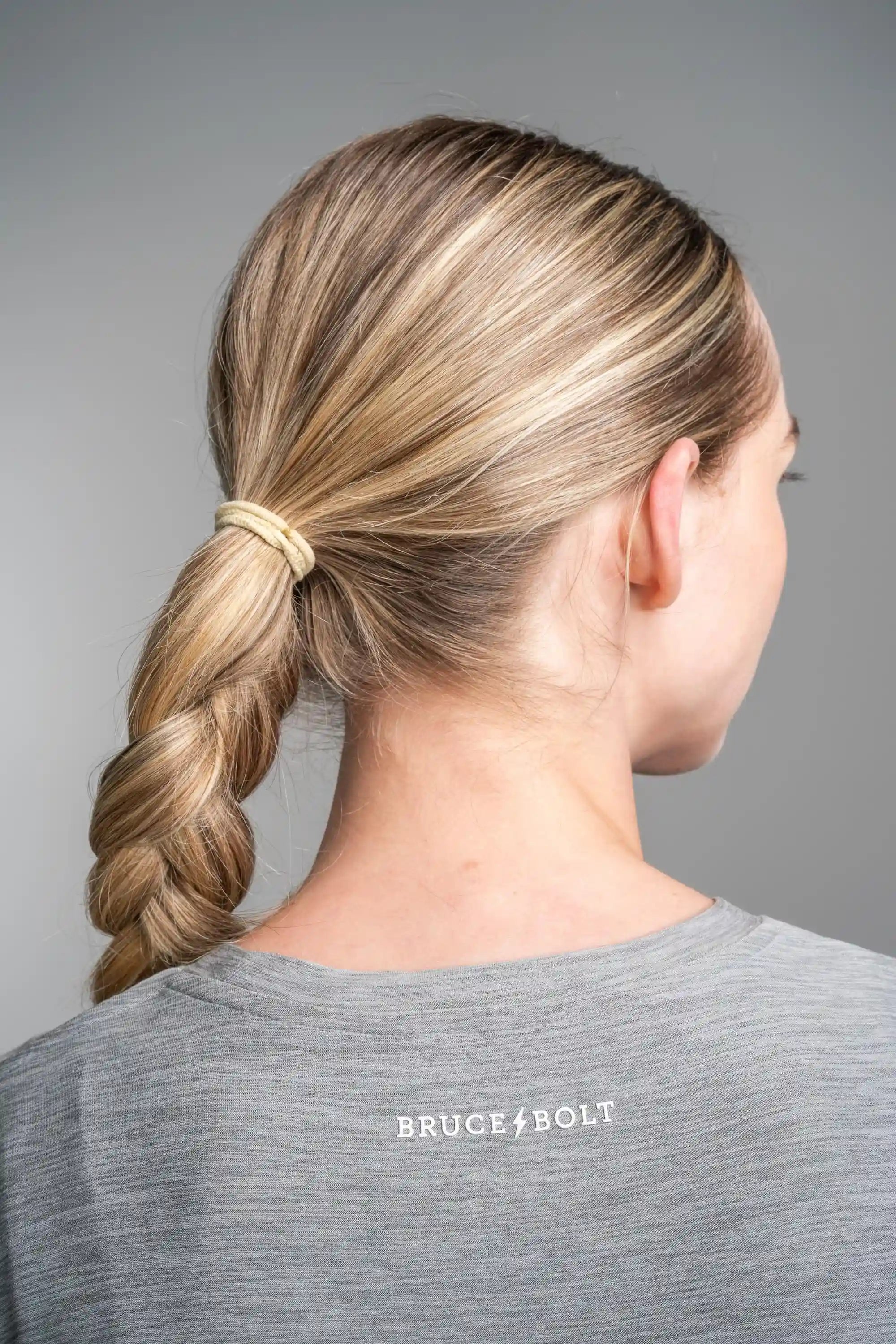 Women's SuperSoft BOLT Short Sleeve Shirt - Grey Secondary image