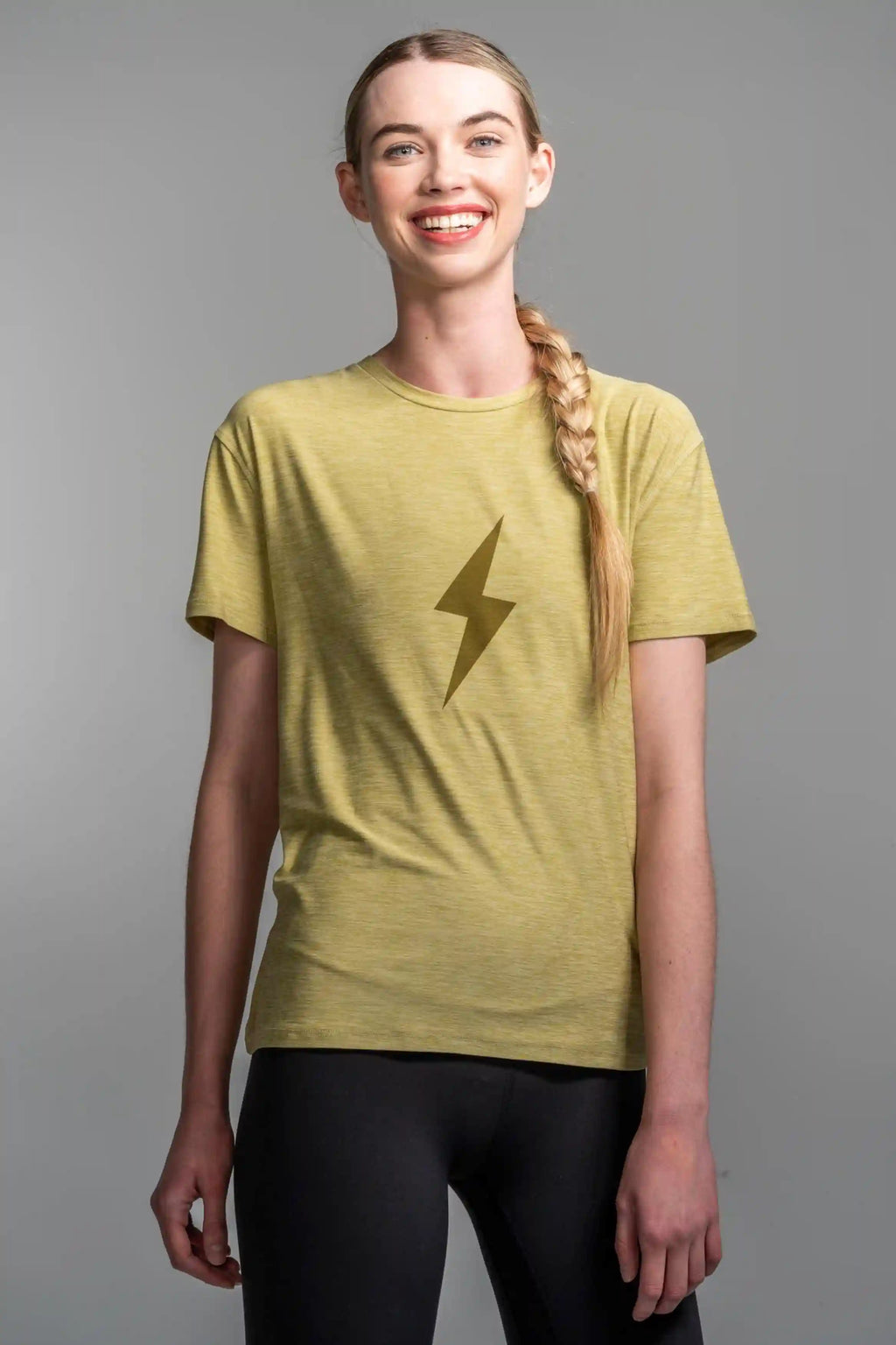 Women's SuperSoft BOLT Short Sleeve Shirt - Leek Green
