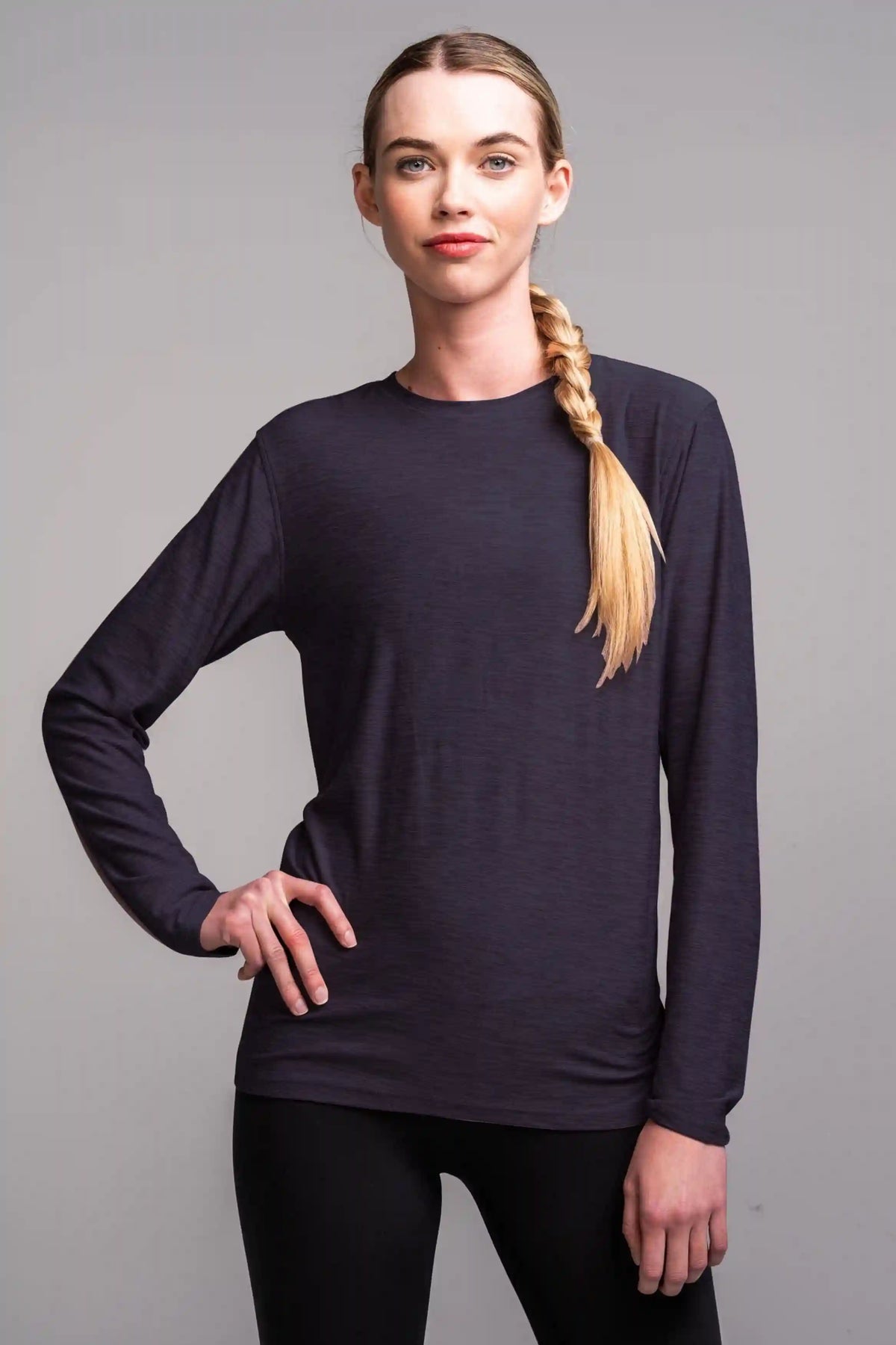 Women's SuperSoft Long Sleeve Shirt - Charcoal